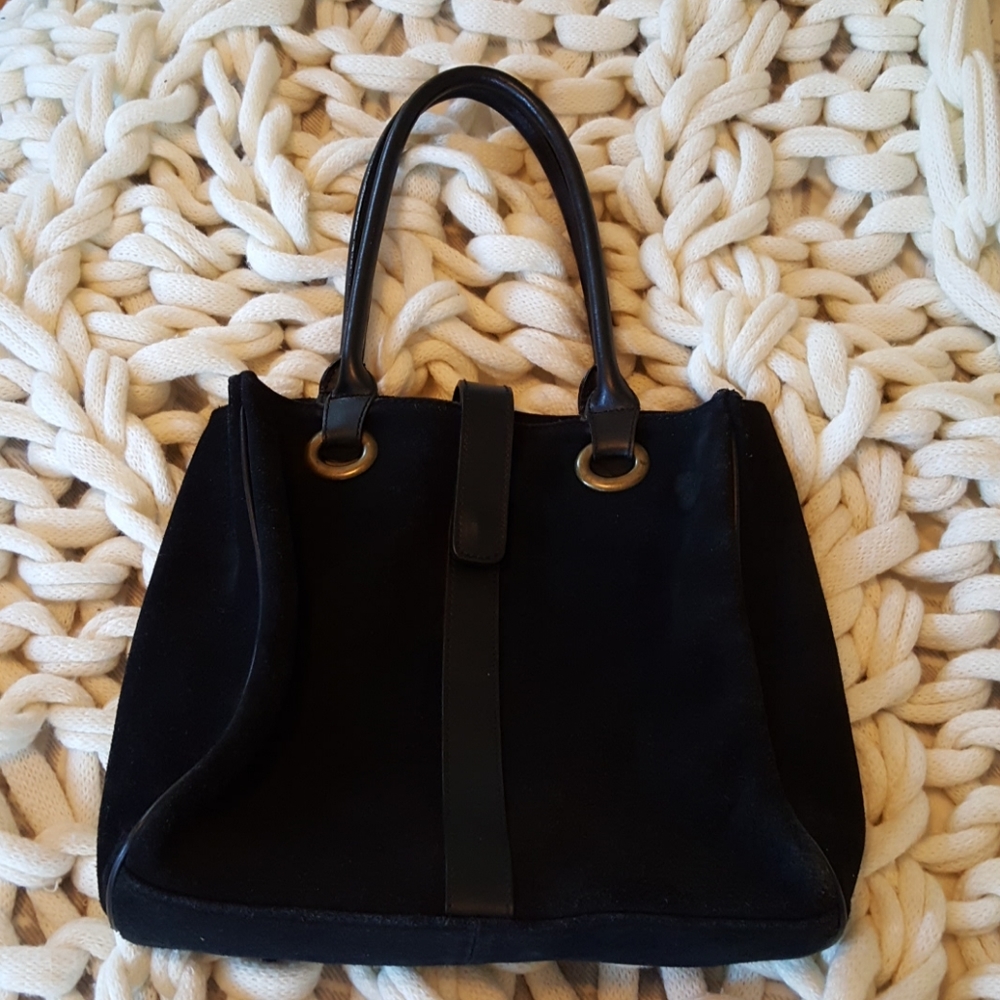 Leather Bath & Body Works Bag